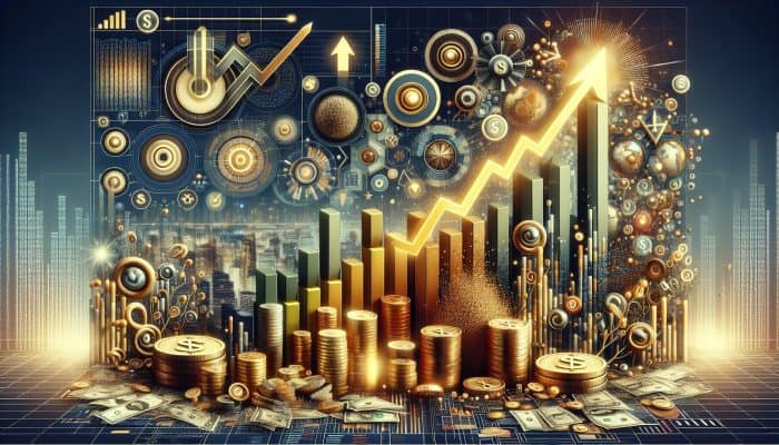 How to Stay Disciplined with Consolidation Loans: A Guide | DCL A colourful financial dashboard featuring investment charts, gold coins, and a rising stock market graph set against a stunning city skyline.