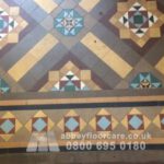 Victorian Tiles Restoration for Reviving Worn Minton Floors