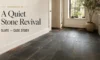 Slate Floor Cleaning Enhances a Stunning Corris Space
