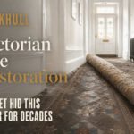 Victorian Tile Restoration Uncovered Beneath Carpet