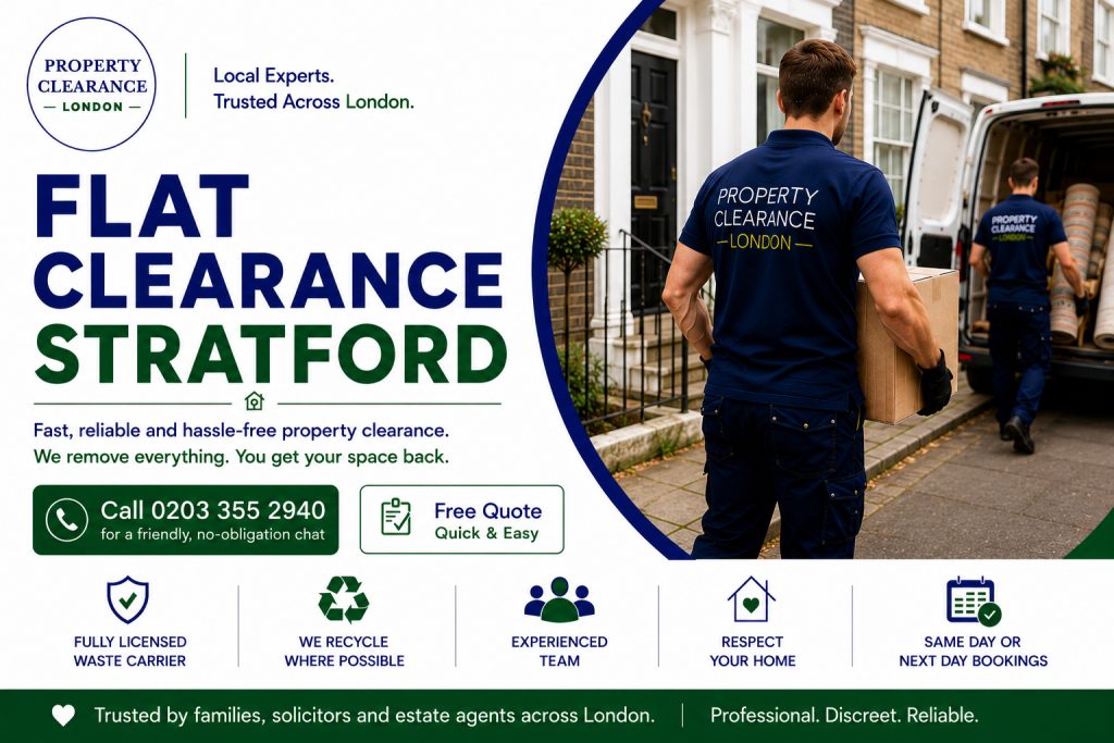 Flat Clearance Services in Stratford: Budget-Friendly Choices