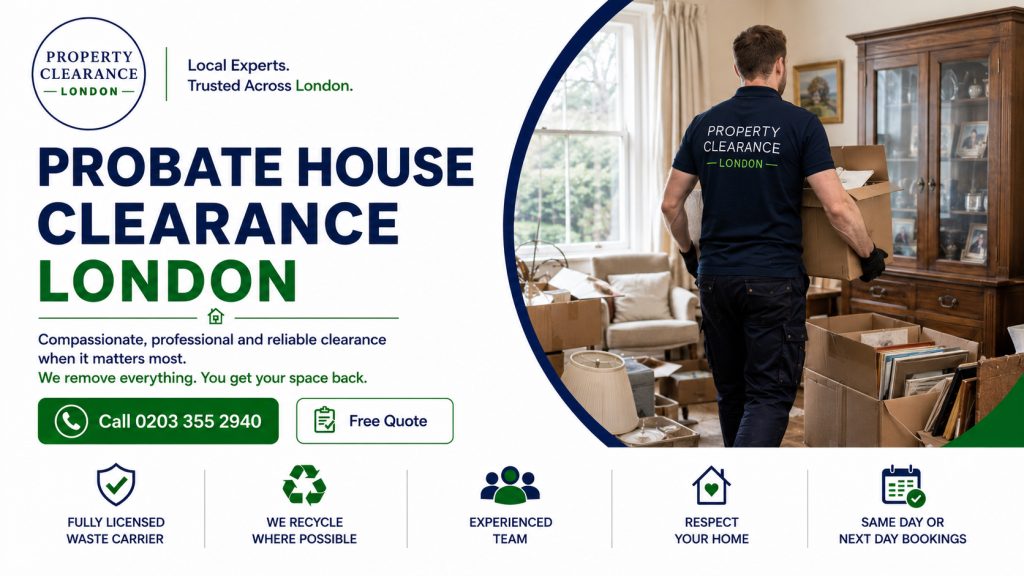 Probate House Clearance Services in London You Can Trust