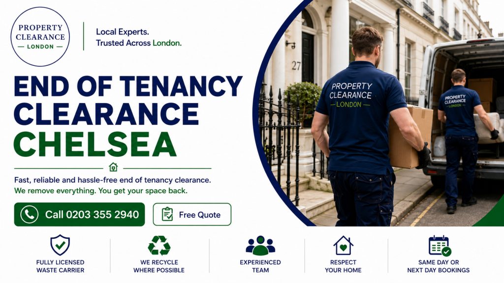 End of Tenancy Clearance: Quick Insights for Chelsea Residents