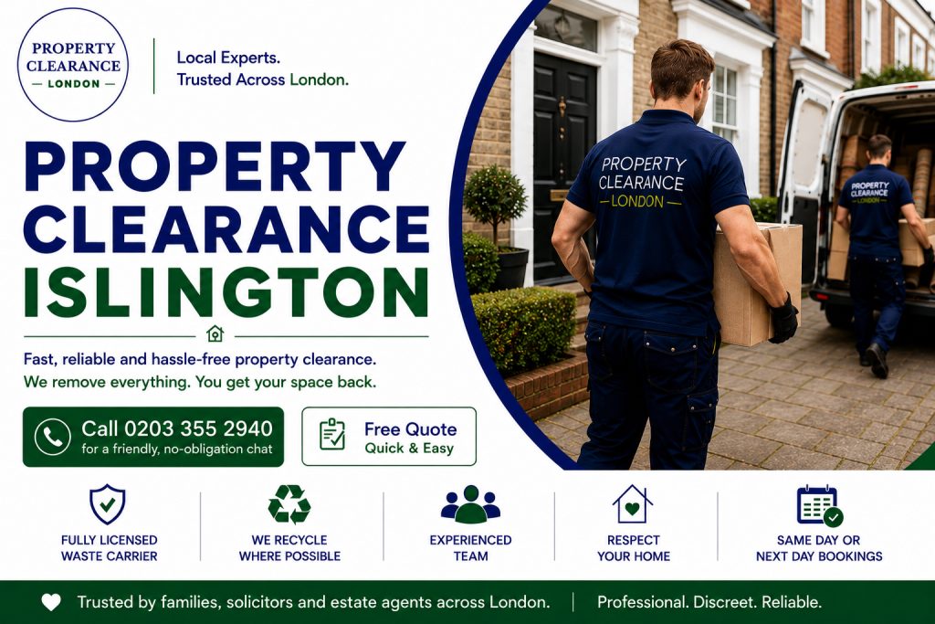 Property Clearance Services in Islington