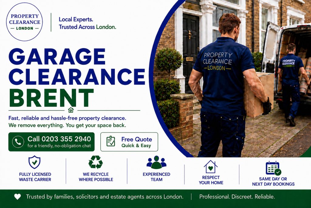 Garage Clearance Services in Brent: Reliable Solutions Offered